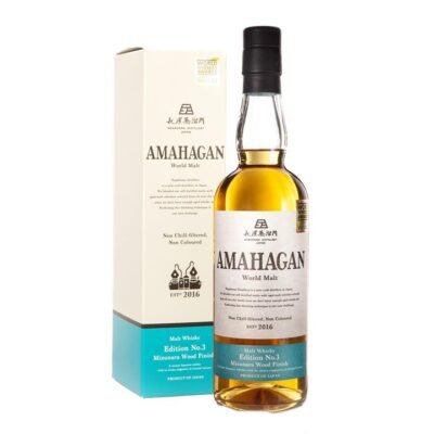 Amahagan World Malt Edition No. 3 Mizunara Wood Japanese Blended Malt Whisky 700ml