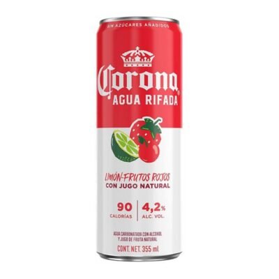 Corona Agua Rifada Strawberry & Cherry Hard Seltzer (4 Pack) Booze Buddie Corona Agua Rifada Strawberry & Cherry Hard Seltzer (4 Pack)