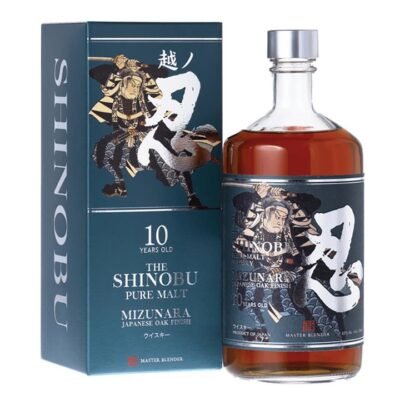 The Shinobu 10 Year Old Pure Malt Japanese Whisky 700mL Booze Buddie The Shinobu 10 Year Old Pure Malt Japanese Whisky 700mL
