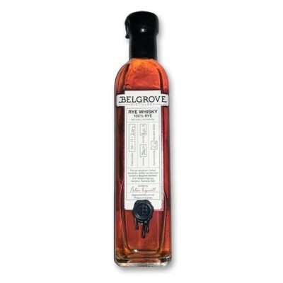 Belgrove Distillery Pinot Noir Cask Strength Rye Whisky 500ml