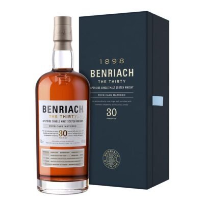 Benriach 30 Year Old Single Malt Scotch Whisky 700ml Booze Buddie Benriach 30 Year Old Single Malt Scotch Whisky 700ml