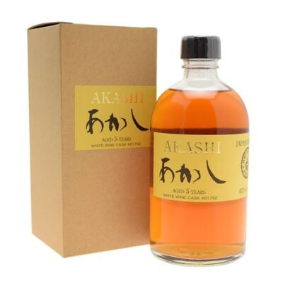 White Oak Akashi 5 Year Old White Wine Cask Single Malt Japanese Whisky 500ml