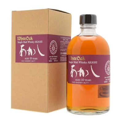 White Oak Akashi 10 Year Old Sherry Cask Single Malt Japanese Whisky 500ml Booze Buddie White Oak Akashi 10 Year Old Sherry Cask Single Malt Japanese Whisky 500ml