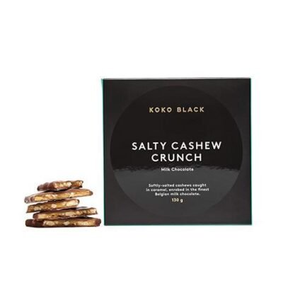 Koko Black Salty Cashew Crunch Milk Chocolate