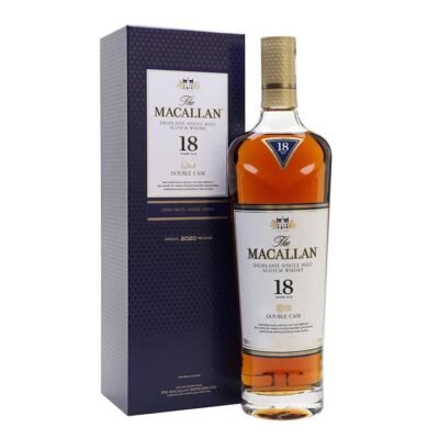The Macallan Double Cask 18 Year Old Single Malt Scotch Whisky 700ml (2020 Release)