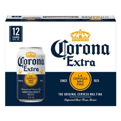 Corona Extra 355ml (12 Pack Cans) Booze Buddie Corona Extra 355ml (12 Pack Cans)