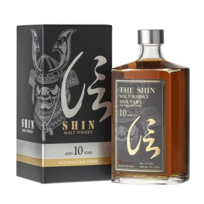 The Shin 10 Year Old Pure Malt Mizunara Oak Finish Japanese Whisky 700ml Booze Buddie The Shin 10 Year Old Pure Malt Mizunara Oak Finish Japanese Whisky 700ml