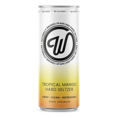Wayward Brewing W Seltzer Tropical Mango (4 Pack)