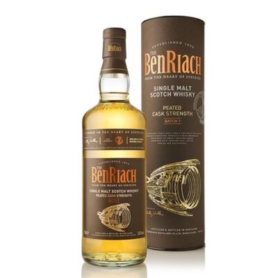 Benriach Peated Batch 1 Cask Strength Single Malt Scotch Whisky 700ml Booze Buddie Benriach Peated Batch 1 Cask Strength Single Malt Scotch Whisky 700ml