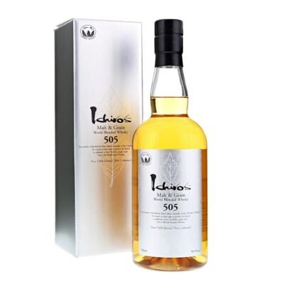Chichibu Distillery Ichiro’s Malt & Grain 505 World Blended Whisky 700ml Booze Buddie Chichibu Distillery Ichiro's Malt & Grain 505 World Blended Whisky 700ml