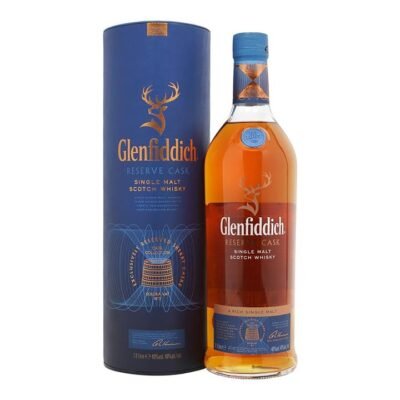 Glenfiddich Reserve Cask Single Malt Scotch Whisky 1L Booze Buddie Glenfiddich Reserve Cask Single Malt Scotch Whisky 1L