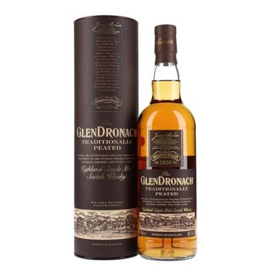 The Glendronach Traditionally Peated Single Malt Scotch Whisky 700ml Booze Buddie The Glendronach Traditionally Peated Single Malt Scotch Whisky 700ml
