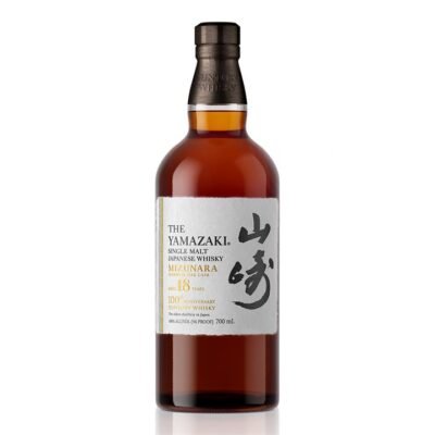 Yamazaki 18 Year Old Mizunara Single Malt Japanese Whisky 100th Anniversary Edition 700ml