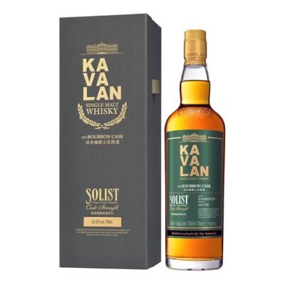 Kavalan Solist Ex-Bourbon Cask Strength Single Malt Taiwanese Whisky 700ml (Australian Exclusive Release) Booze Buddie Kavalan Solist Ex-Bourbon Cask Strength Single Malt Taiwanese Whisky 700ml (Australian Exclusive Release)