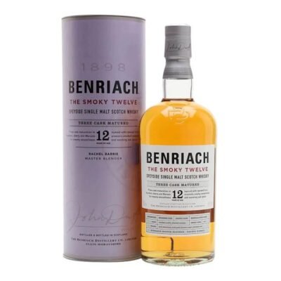 Benriach The Smoky Twelve 12 Year Old Single Malt Scotch Whisky 700ml Booze Buddie Benriach The Smoky Twelve 12 Year Old Single Malt Scotch Whisky 700ml