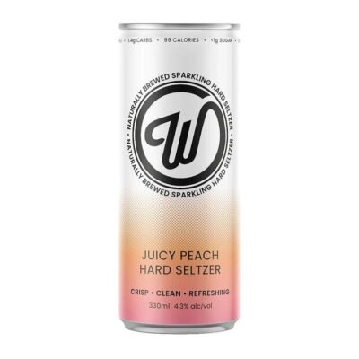 Wayward Brewing W Seltzer Juicy Peach (Case)