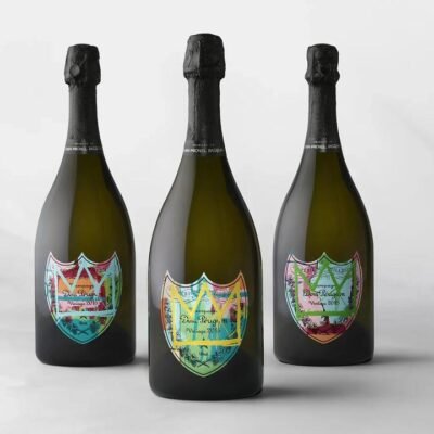 Dom Perignon Brut Vintage 2015 Jean-Michel Basquiat Limited Edition (Set of 3)