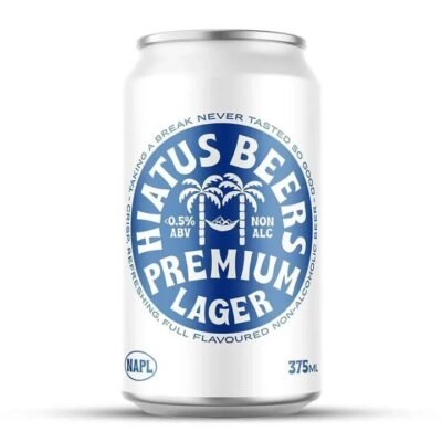 Hiatus Premium Lager Booze Buddie Hiatus Premium Lager