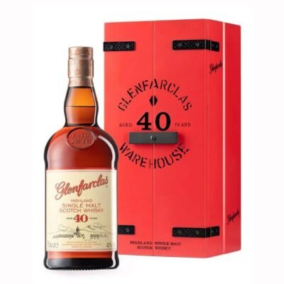 Glenfarclas 40 Year Old Single Malt Scotch Whisky 700ml Booze Buddie Glenfarclas 40 Year Old Single Malt Scotch Whisky 700ml
