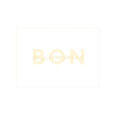 Bon Anniversaire Gift Card Booze Buddie Bon Anniversaire Gift Card