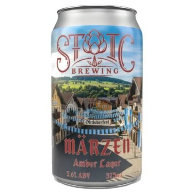 Stoic Marzen Amber Lager 375ml Can Booze Buddie Stoic Marzen Amber Lager 375ml Can