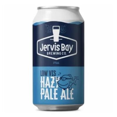 Jervis Bay Low Vis Hazy Pale Ale 375ml Can Booze Buddie Jervis Bay Low Vis Hazy Pale Ale 375ml Can