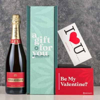 Valentines Champagne Chocolate Hamper Booze Buddie Valentines Champagne Chocolate Hamper