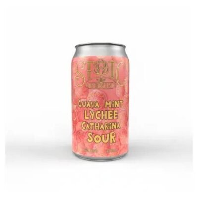 Stoic Guava Mint Lychee Catharina Sour 375ml Can Booze Buddie Stoic Guava Mint Lychee Catharina Sour 375ml Can